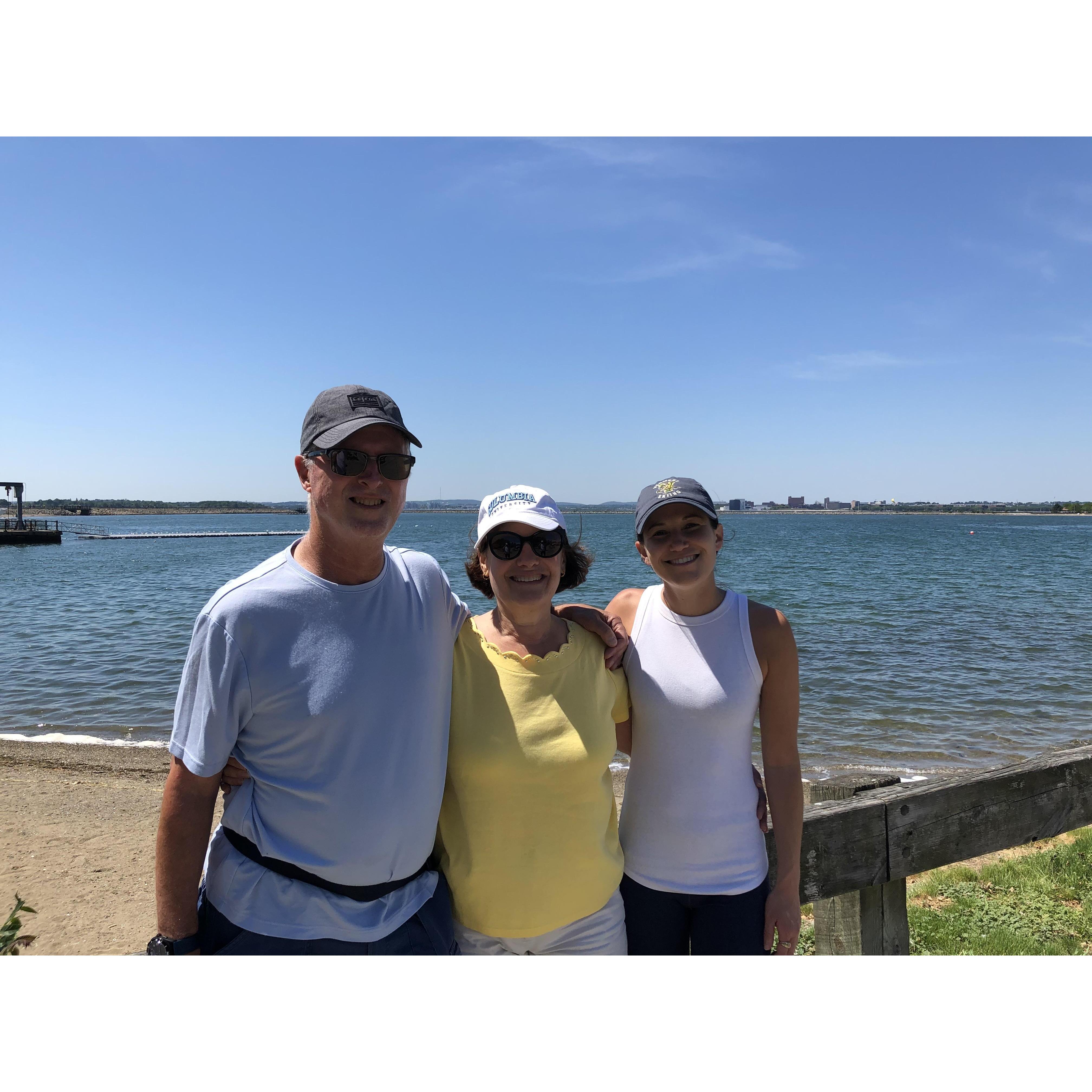 Showing Sherry and Larry around Boston