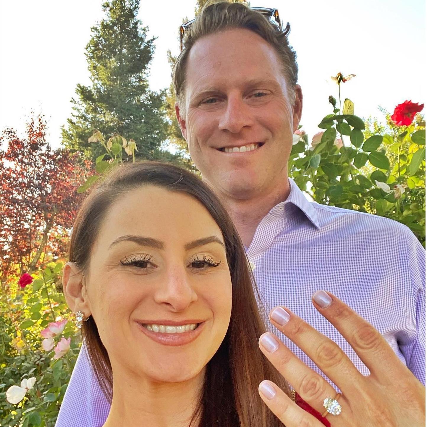 The day we got engaged!