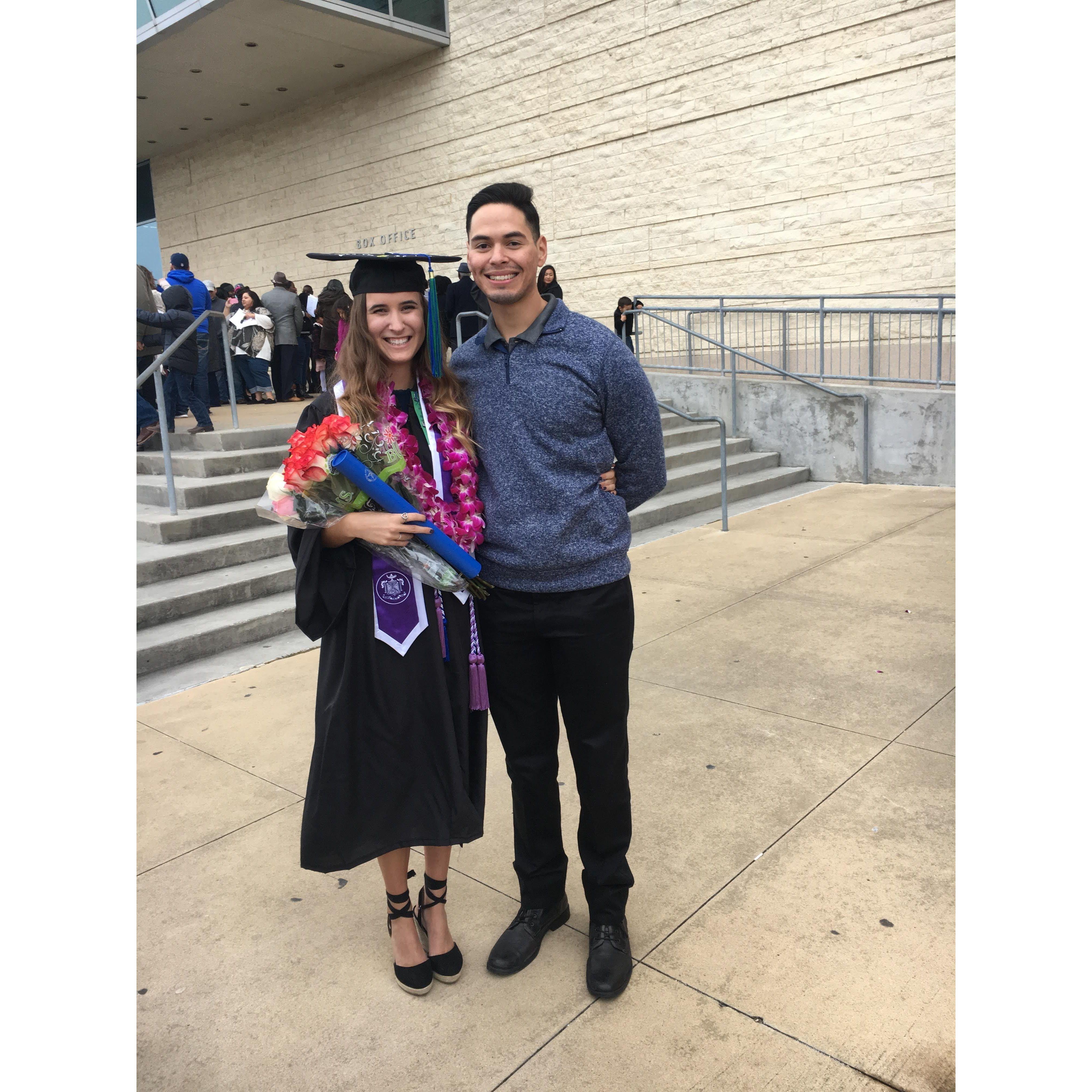 Ruthie's graduation Dec 2017