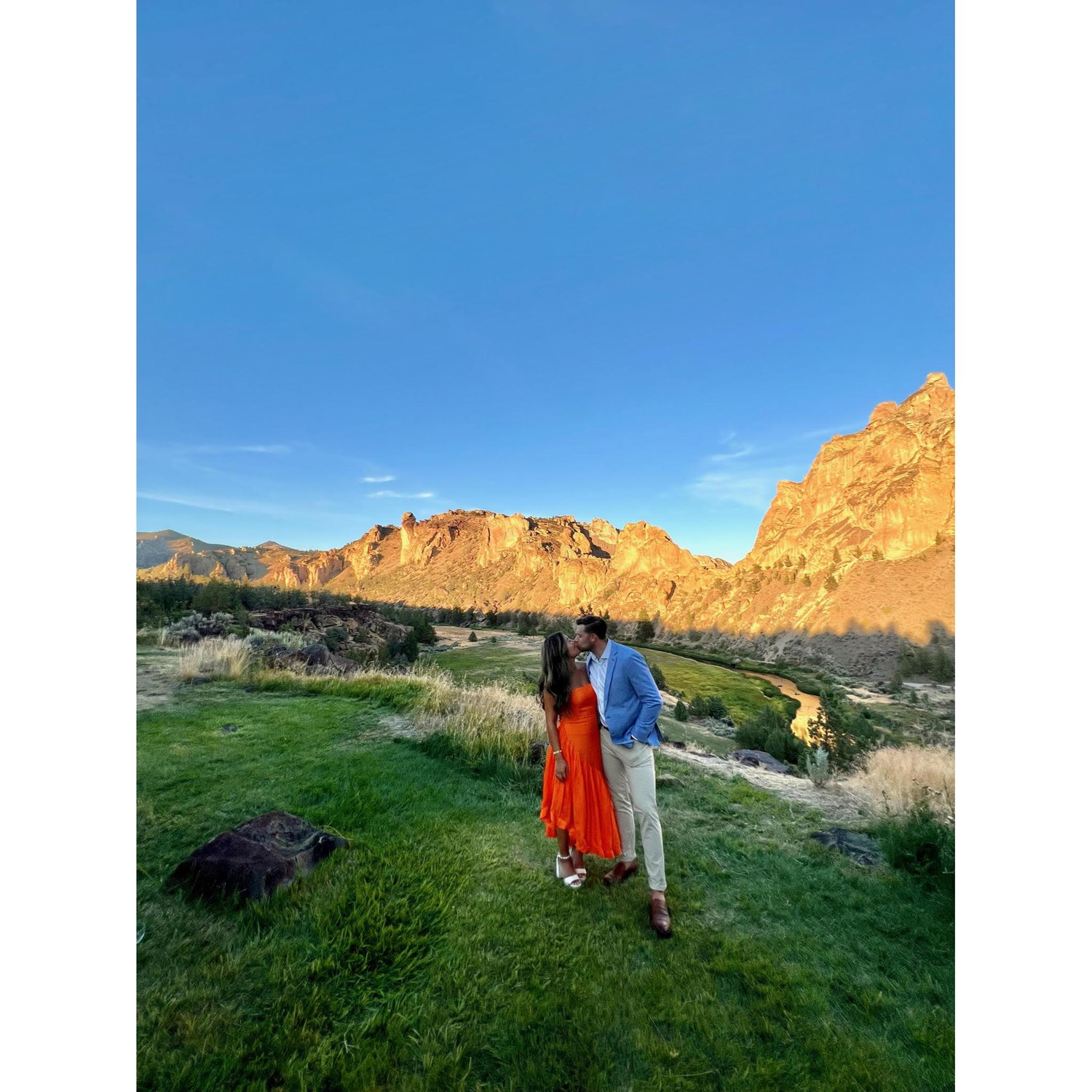 Celebrating our dear friends wedding on their family's ranch last summer - Smith Rock State Park, OR