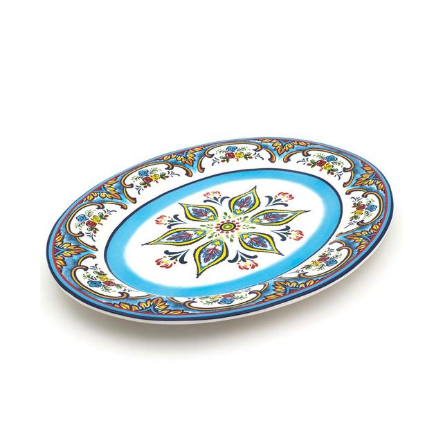 Euro Ceramica Zanzibar Oval Platter