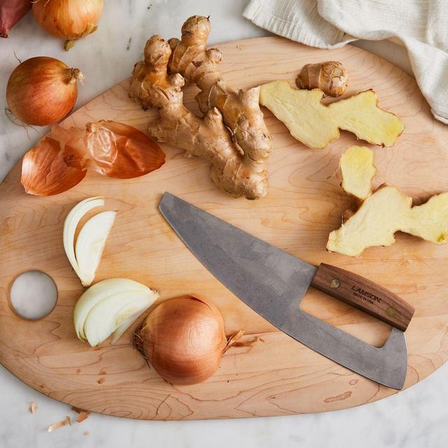 Walnut Ulu Chef Knife, 12"