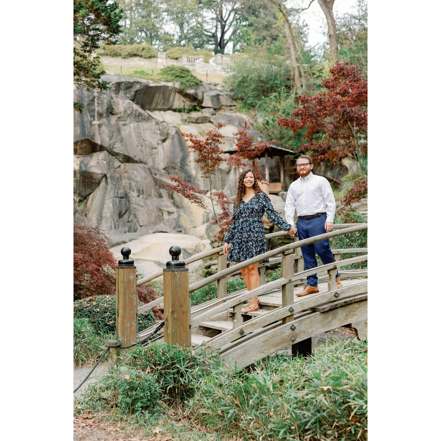Engagement shoot at Maymont Park, RVA.