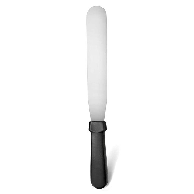 New Star Foodservice 38163 Straight Icing Spatula, 8-Inch Blade, 13-Inch Overall, Silver