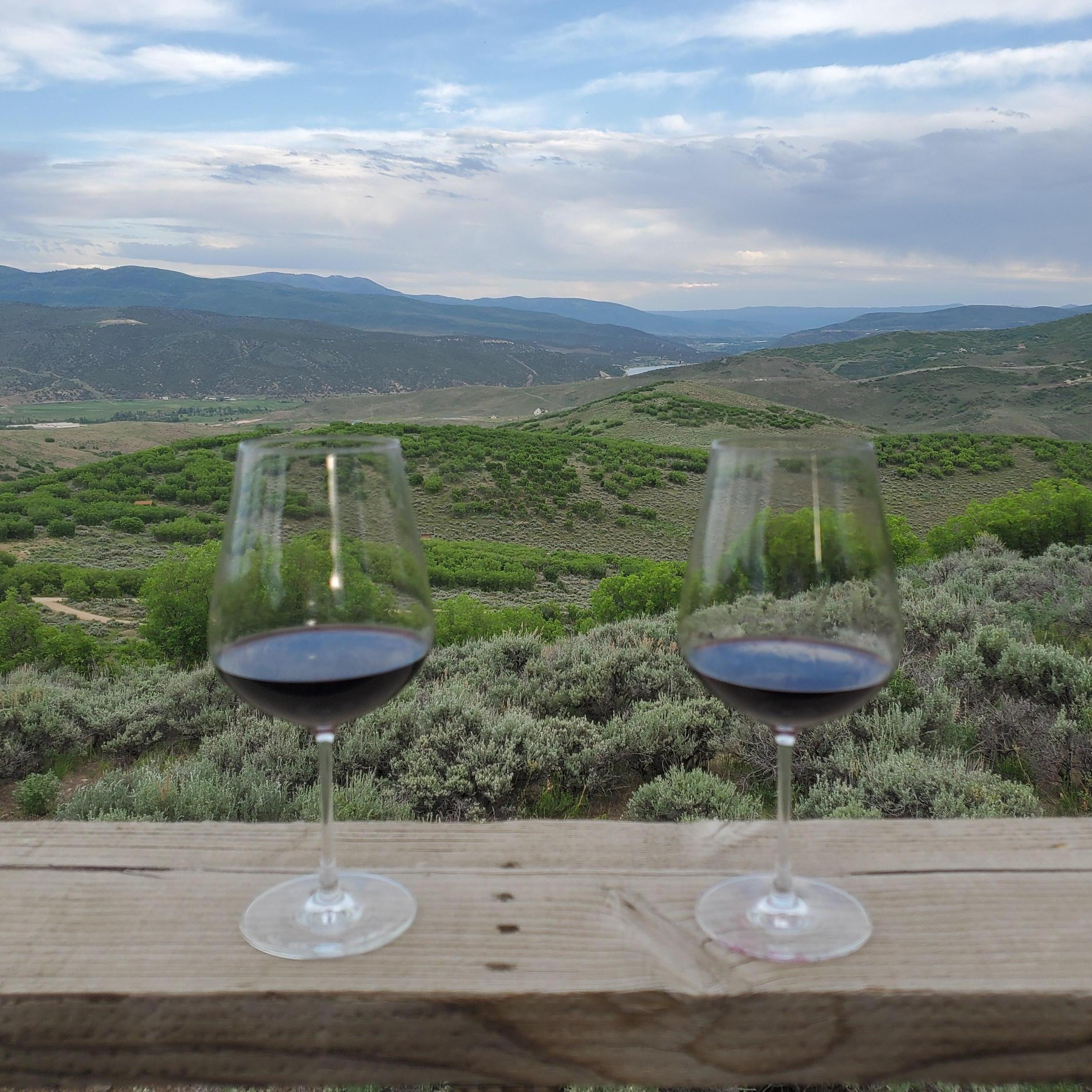 We loved enjoying the view.