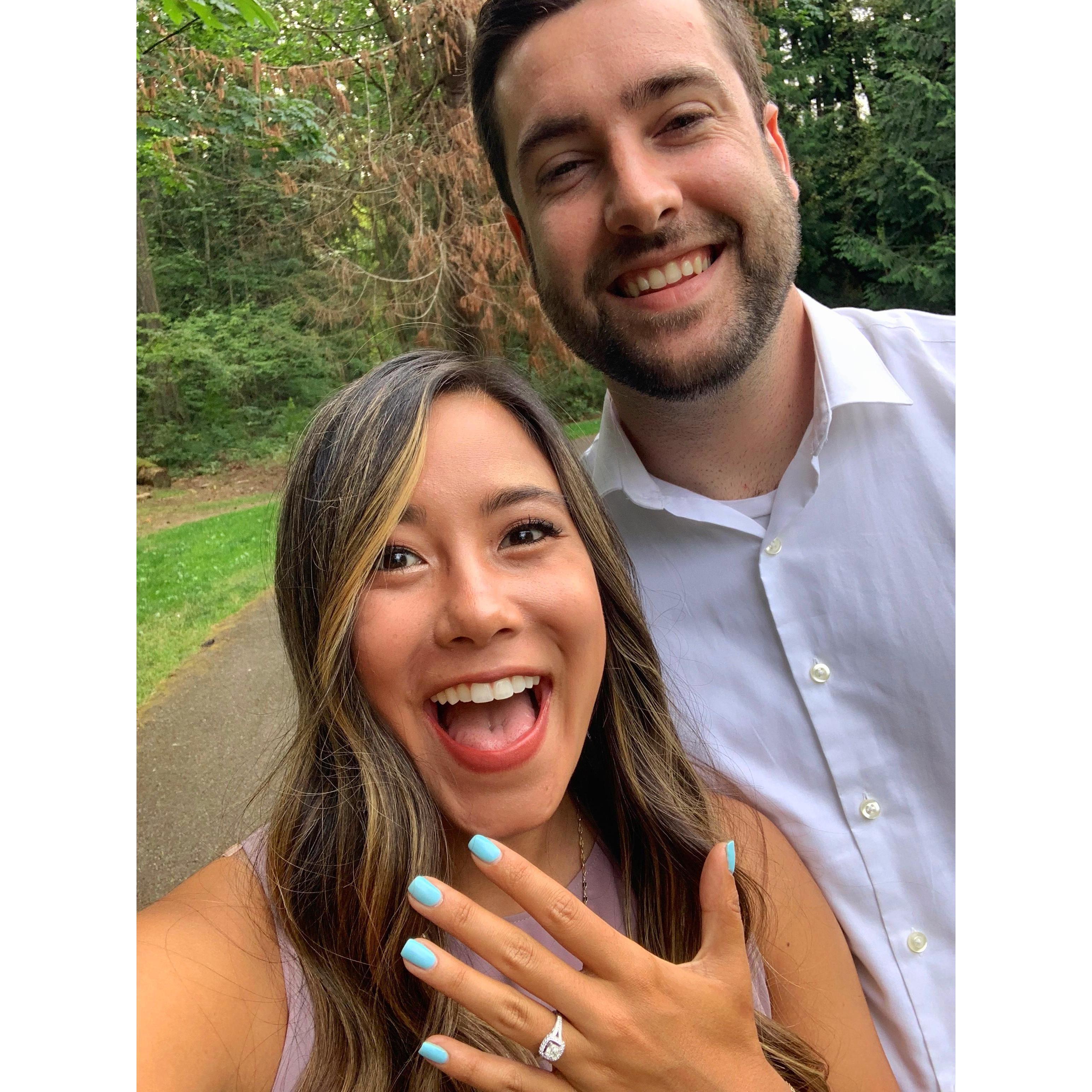 We are engaged!!