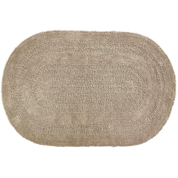 Ivydale Oval 100% Cotton Reversible Bath Rug