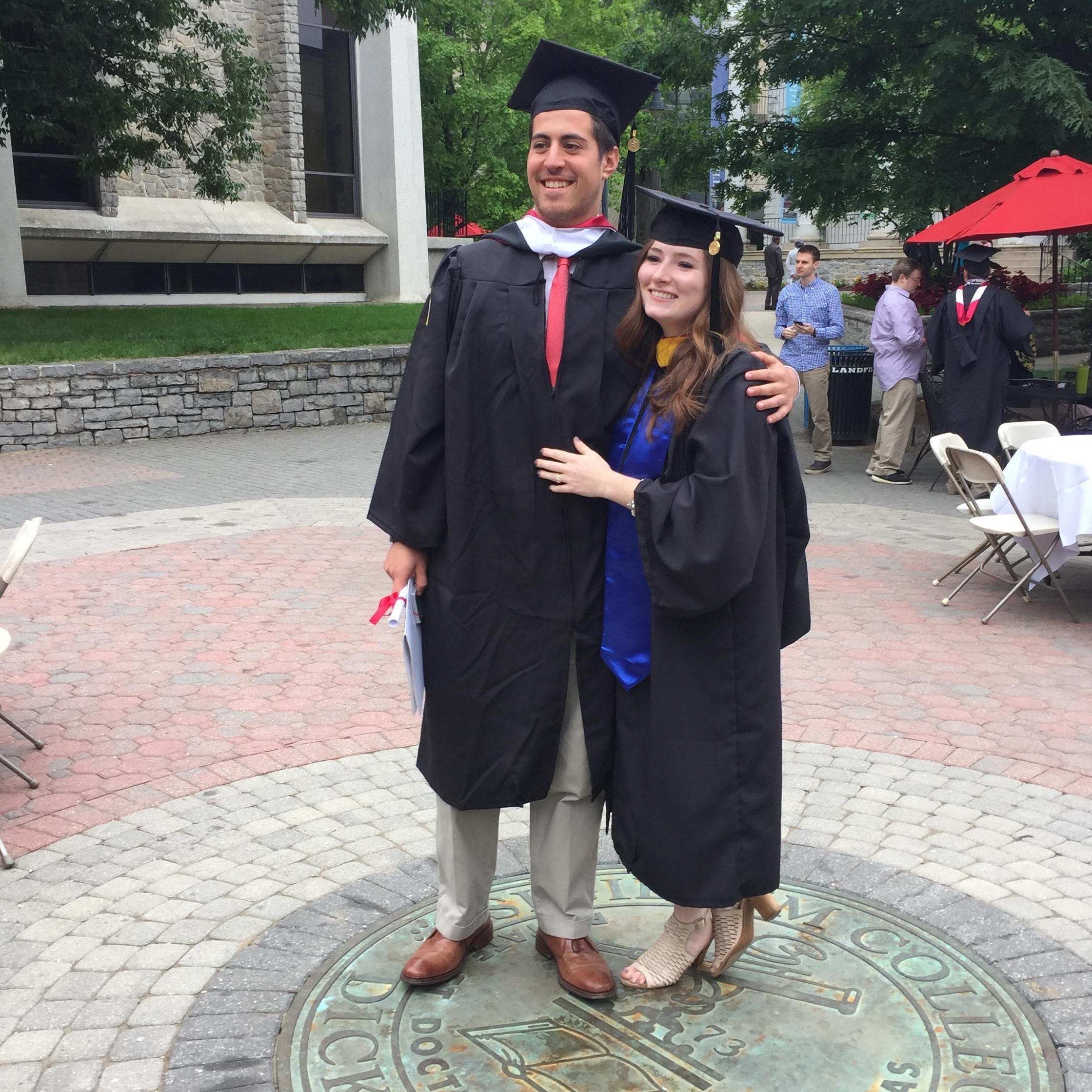 Graduation from Dickinson College