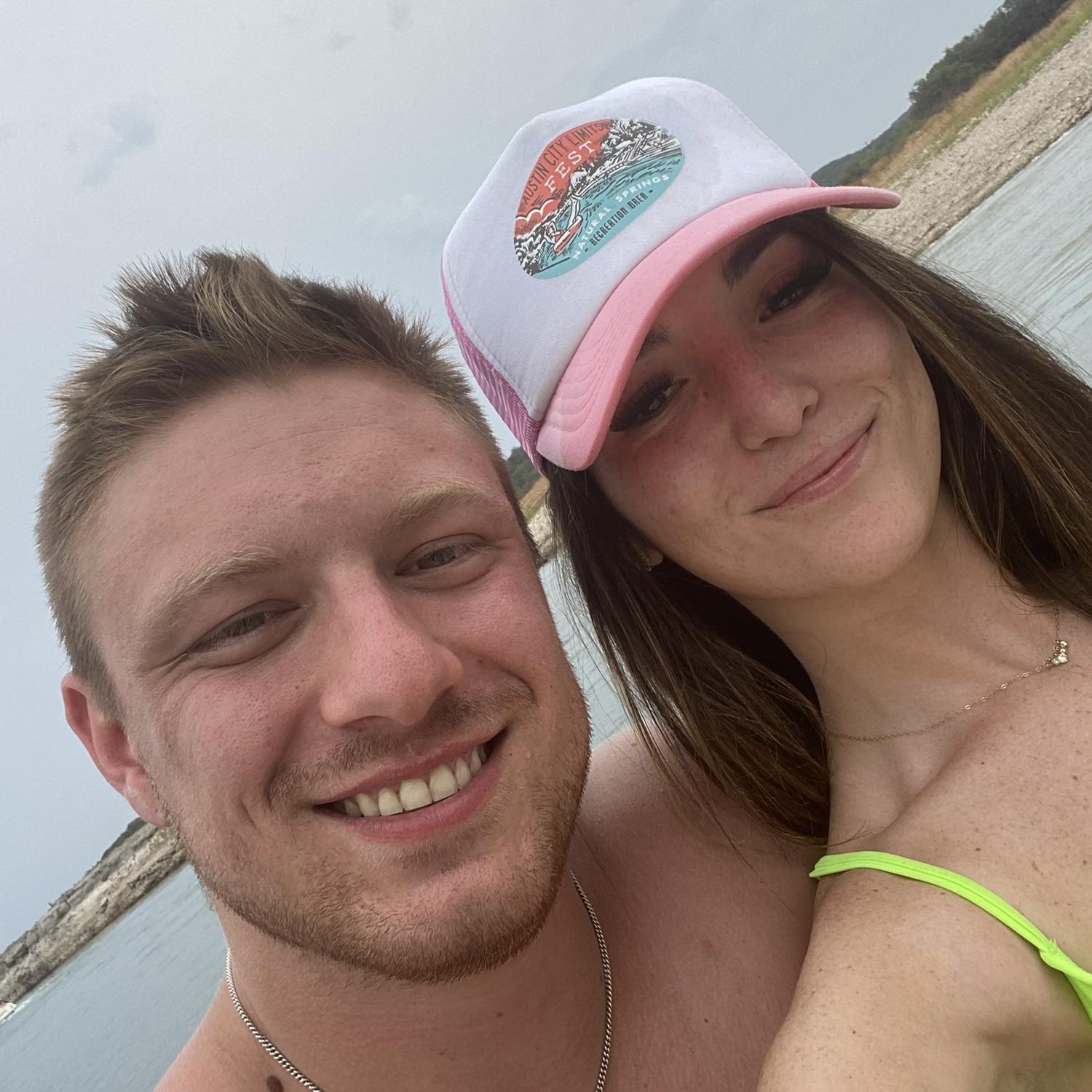 On lake Travis