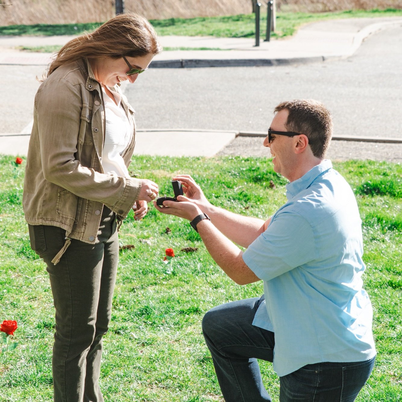 She said yes!