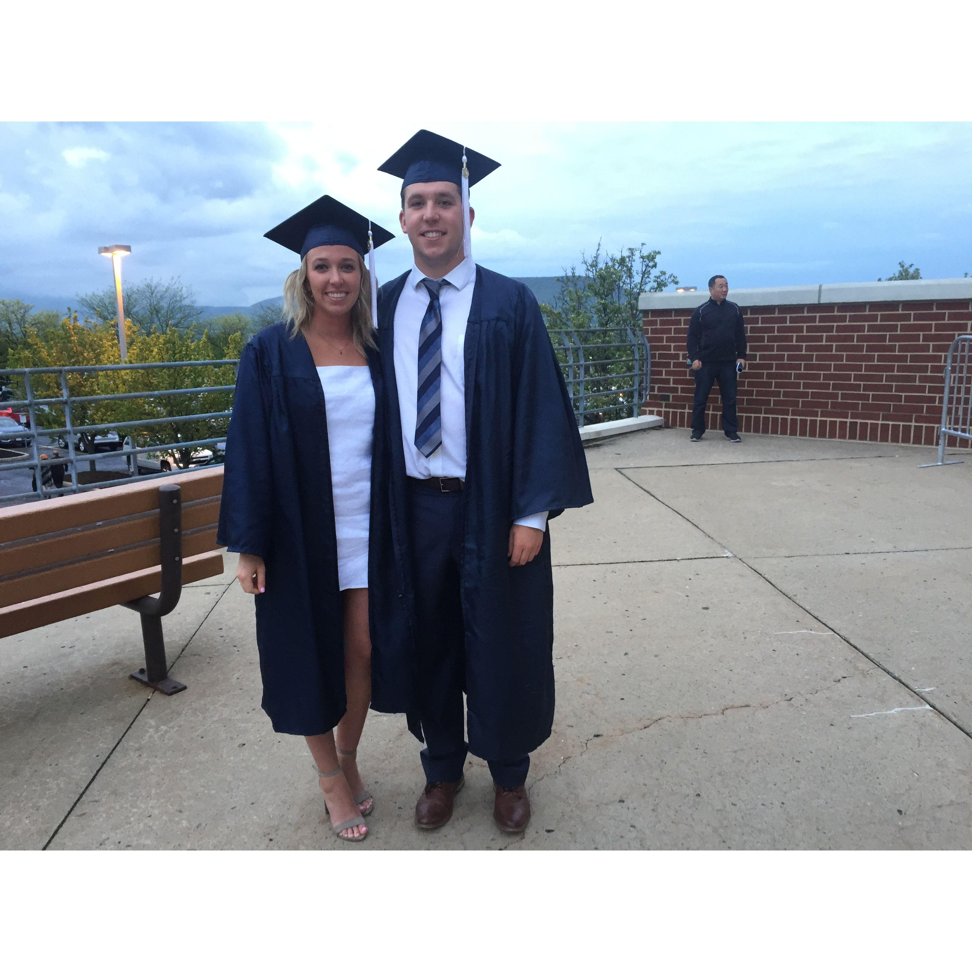 Penn State graduation together in 2019!