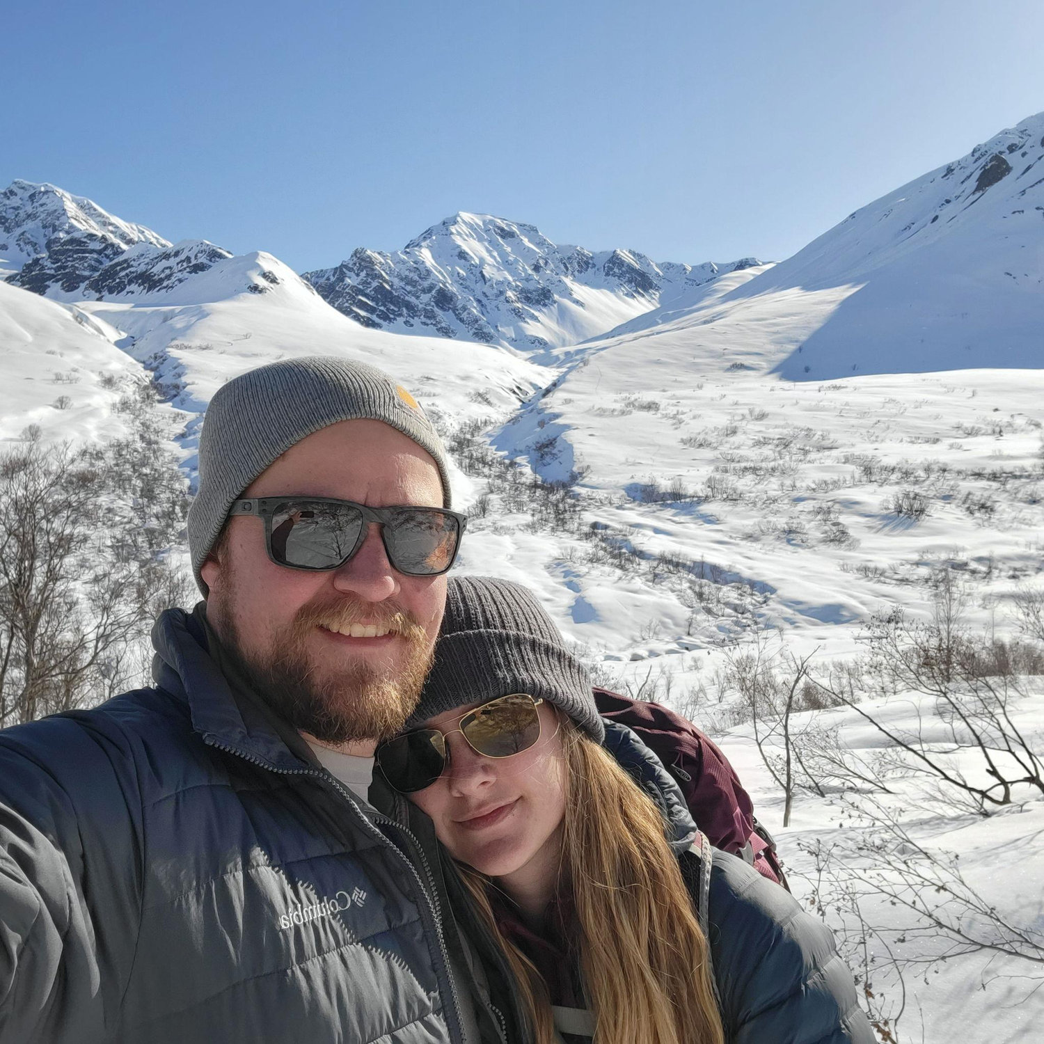 Snowshoeing in Alaska