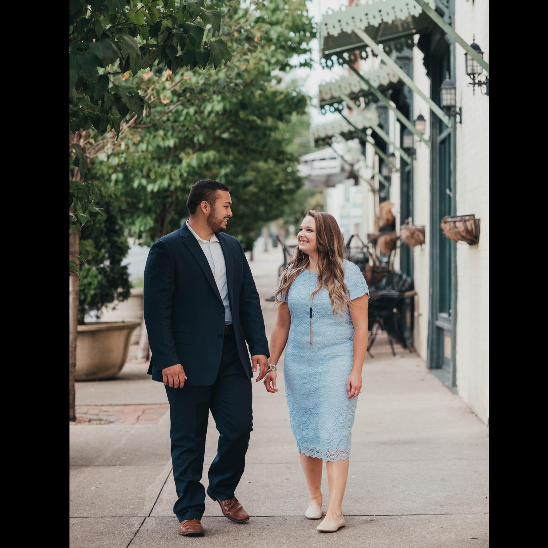 I get to walk through life with you