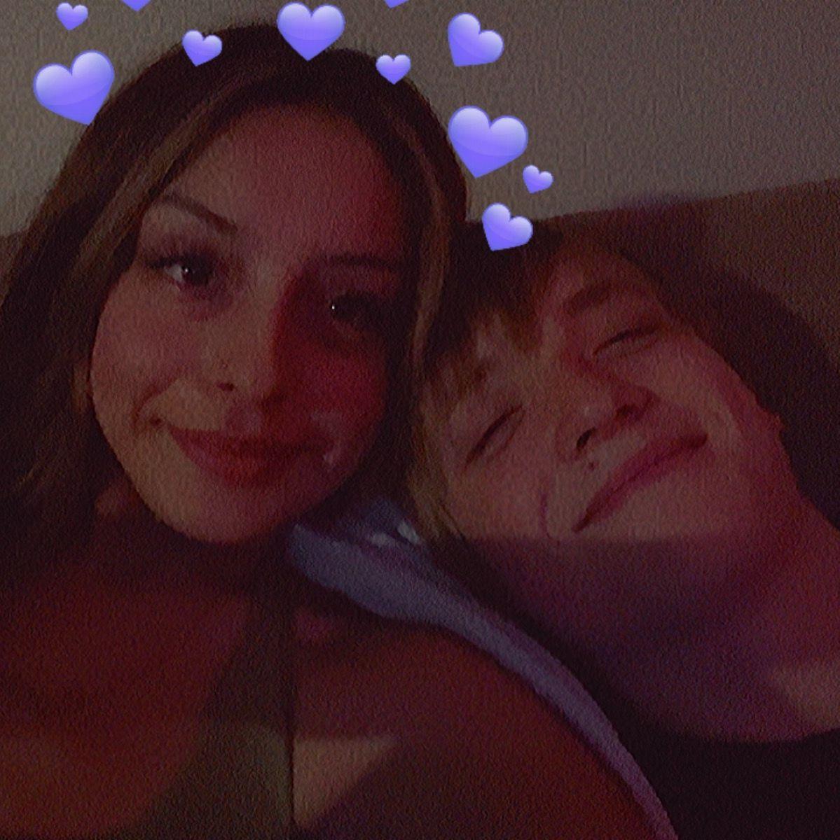 our first photo together!