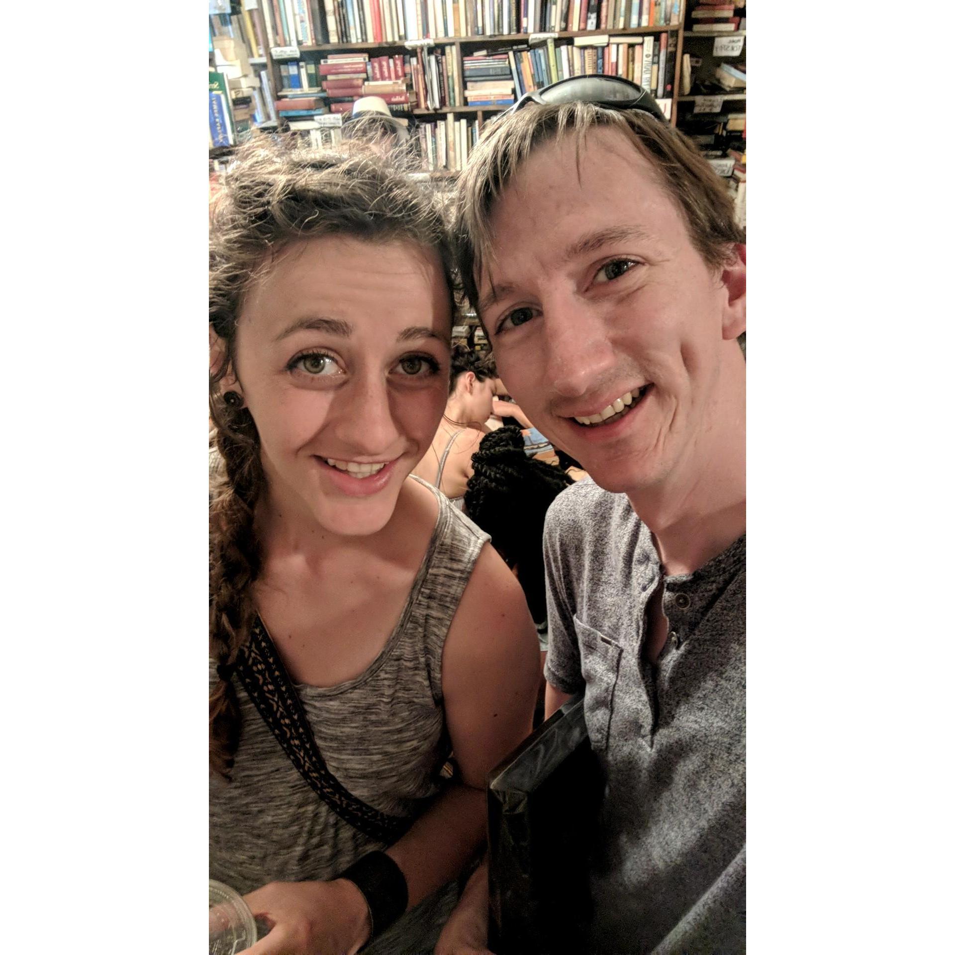 Sometimes we checkout cool bookstores.