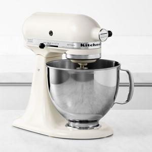 KitchenAid Artisan Series Porcelain White 5-Quart Tilt-Head Stand Mixer + Reviews | Crate & Barrel