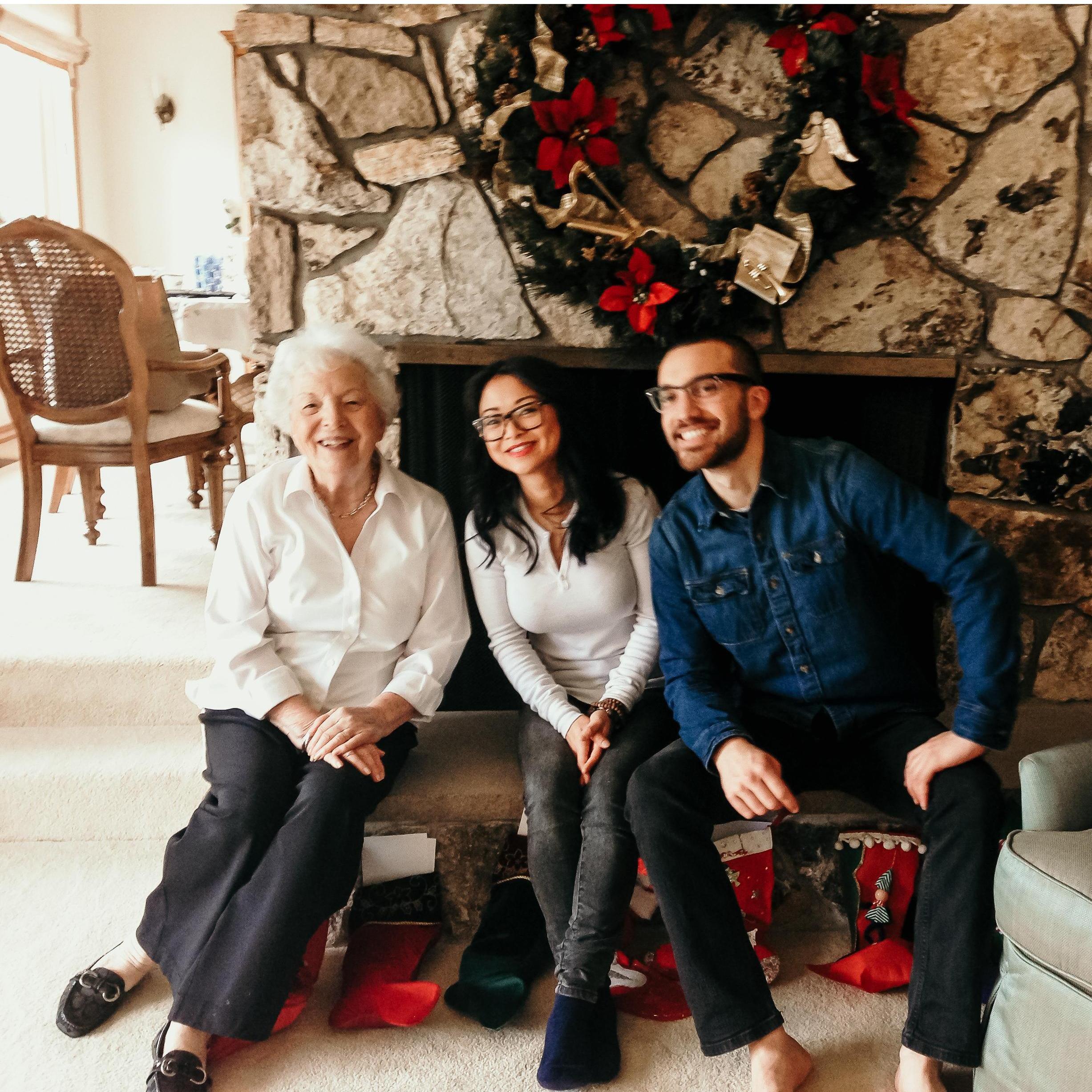 Christmas Morning at Nana's 2014