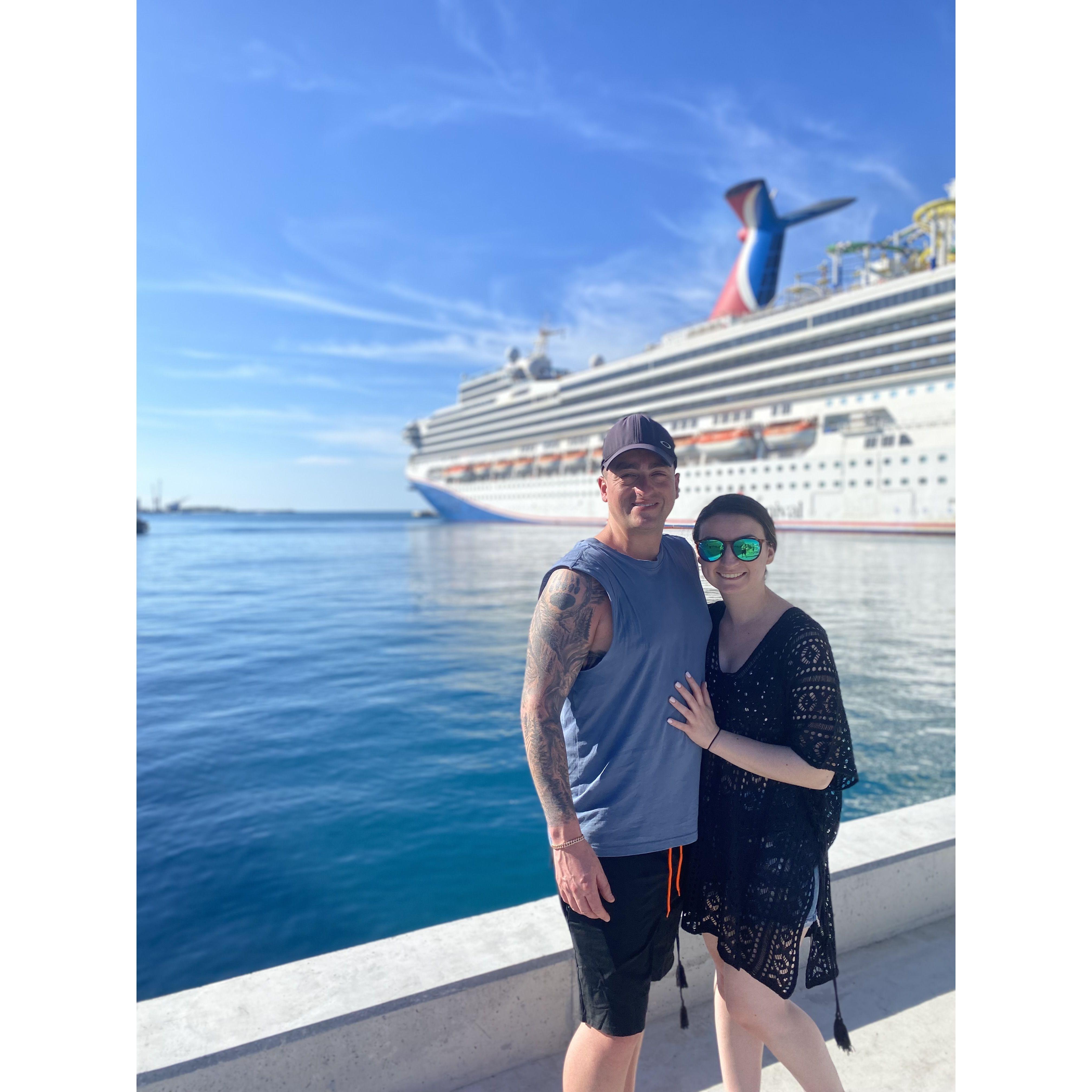 Our first vacation together