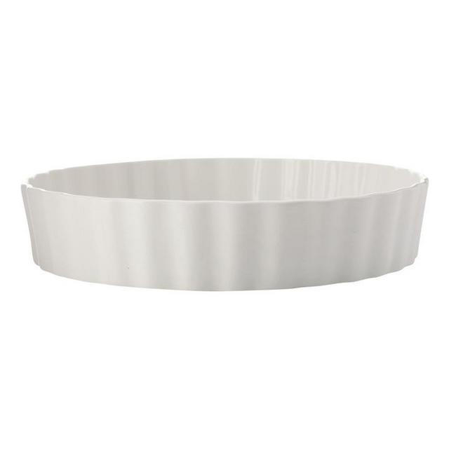 Maxwell & Williams  Deep Quiche Dish 25x5cm White Gift BoxedDeep Quiche Dish 25x5cm White Gift Boxed