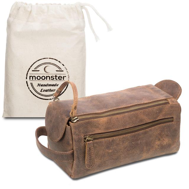Leather Toiletry Bag