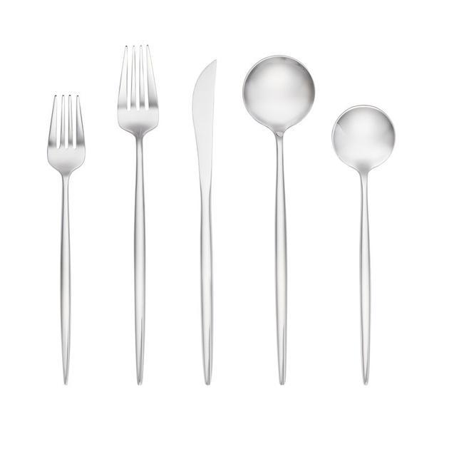 Skandia Zephyr Mirror 20-Piece Flatware Set