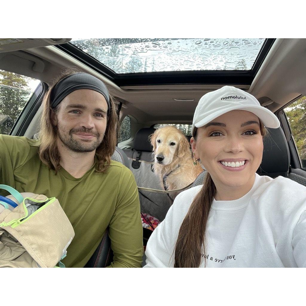 Hiking with Dug in Utah