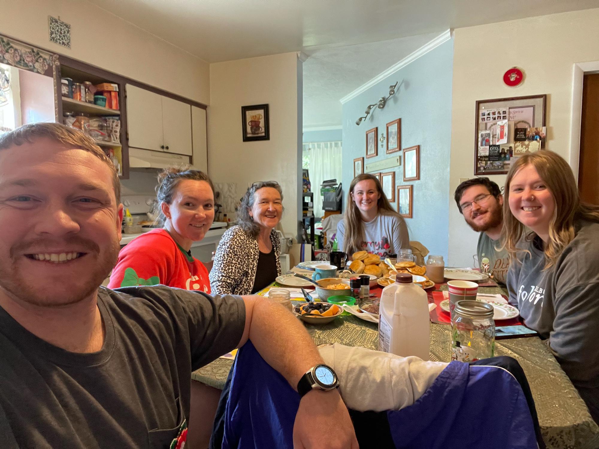Christmas Morning 2021 with Robert's Family
