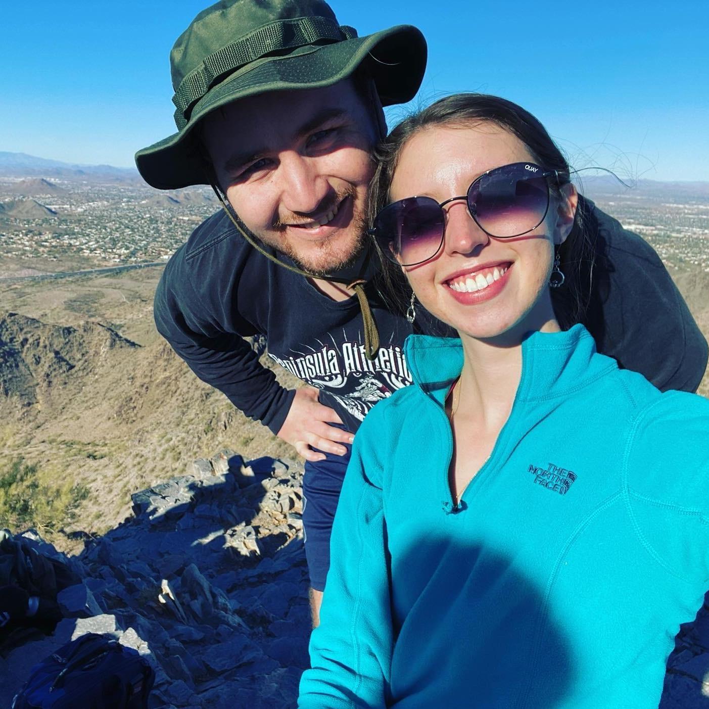 This was Buster's first time visiting me in Phoenix AZ after I moved to complete a year of service with AmeriCorps.