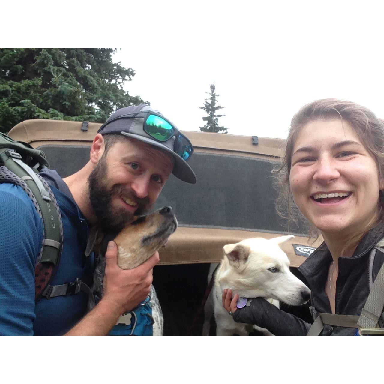 Our first family backpacking trip in the Indian Peaks Wilderness in Colorado. September 2019.