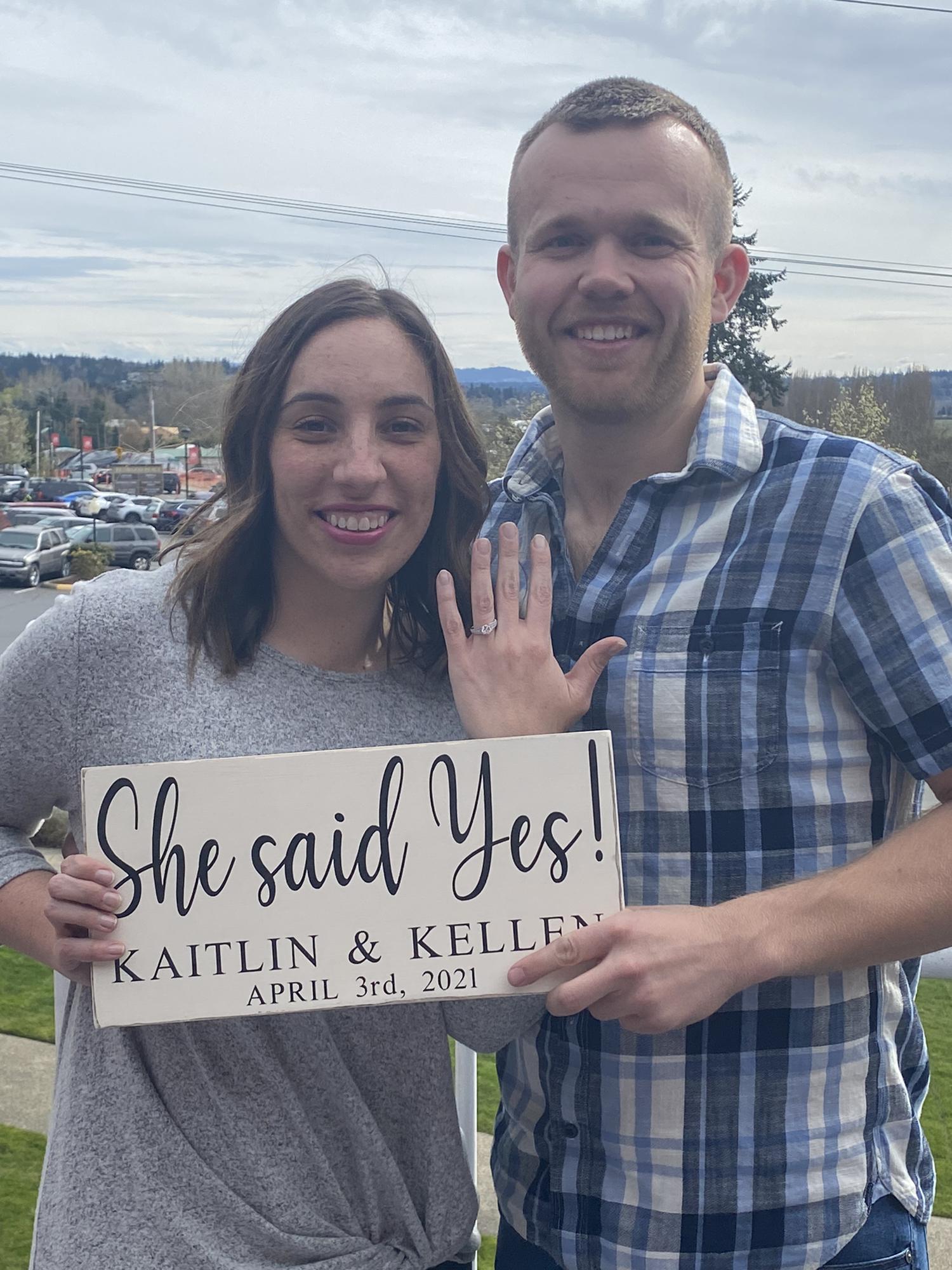 We got engaged at Maryhill Winery