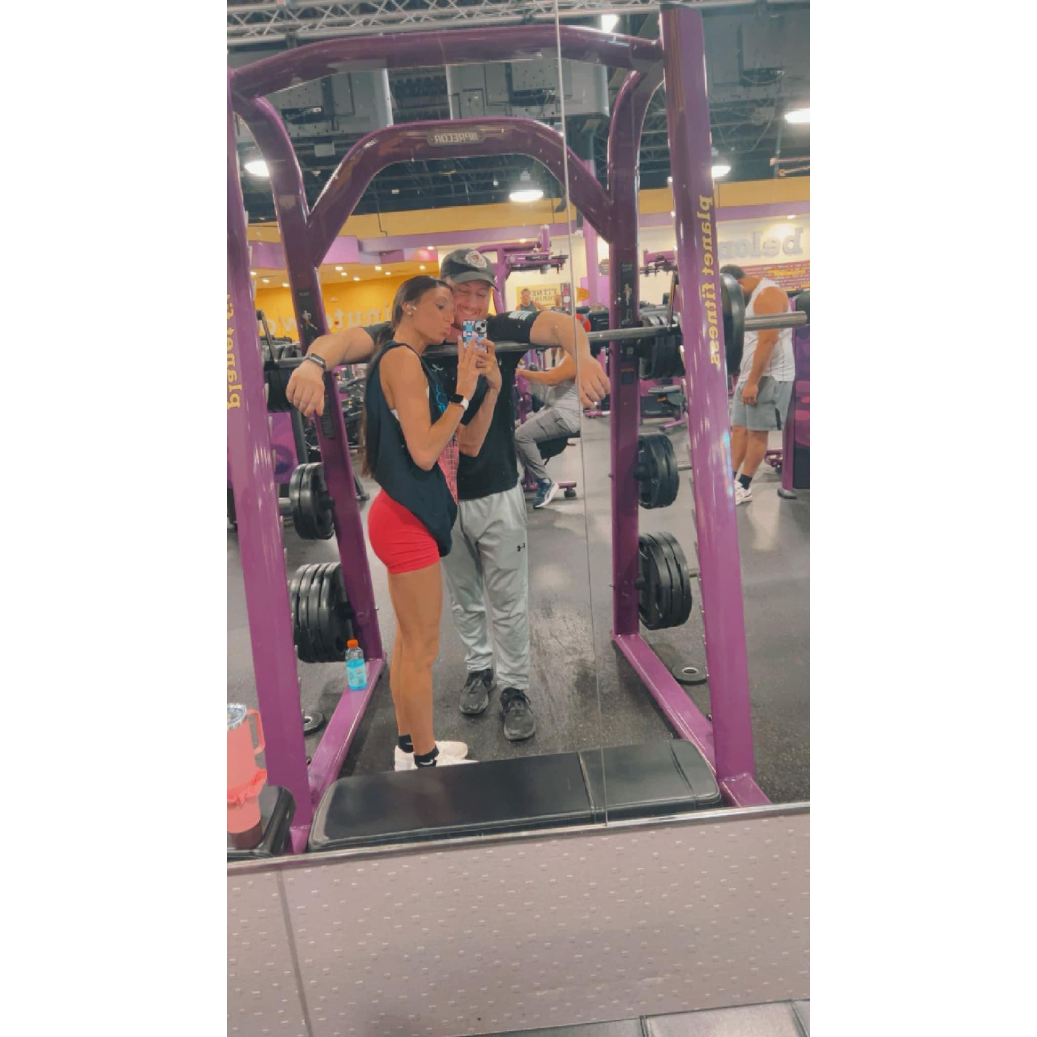 Always working out together