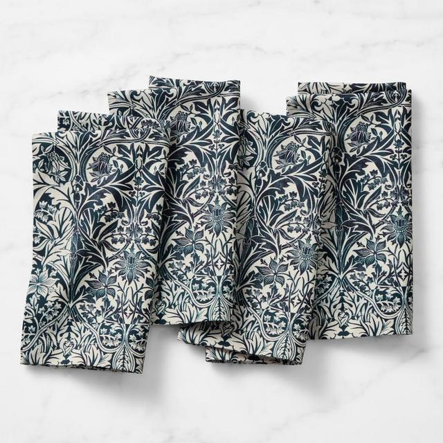 Williams Sonoma x Morris & Co. Napkins, Set of 4, Bluebell