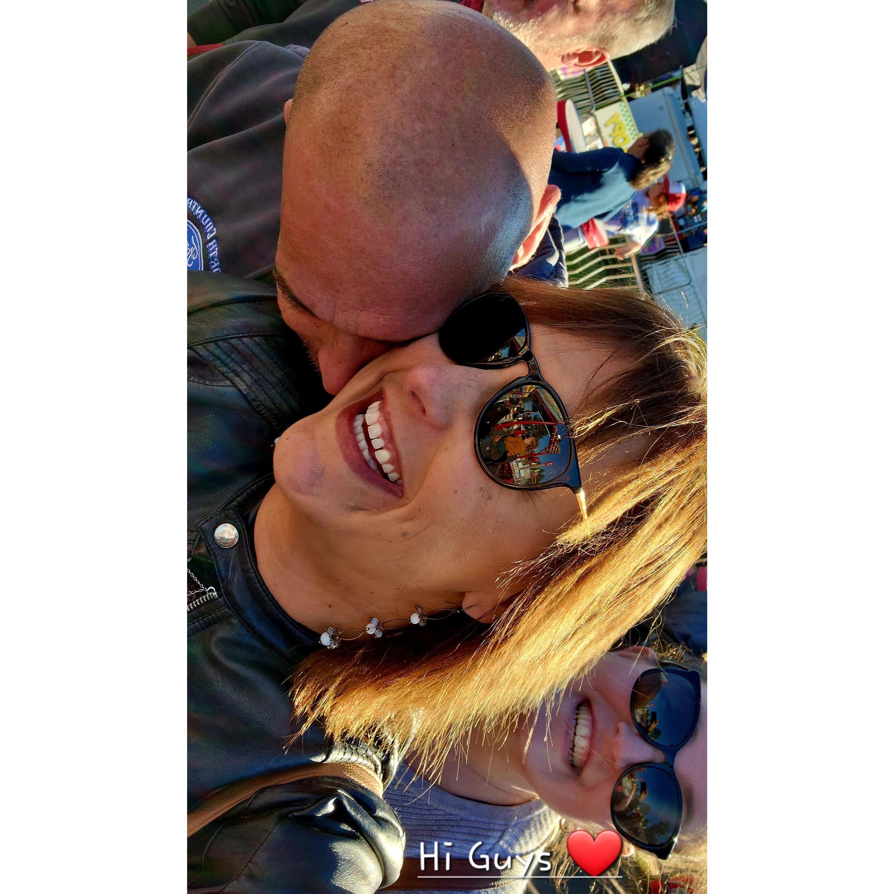 Fryburg Fair and as you see our BF is with us to share in the fun and joy!