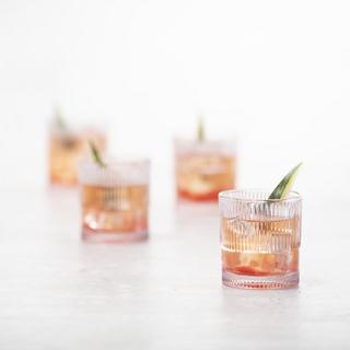 NoHo Double Old Fashioned Glass, Set of 4
