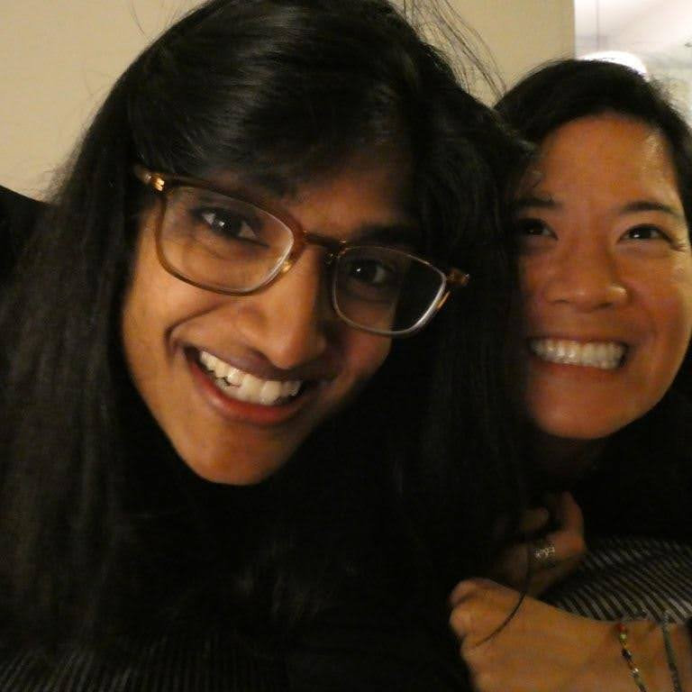 Our very first photo together in 2022.