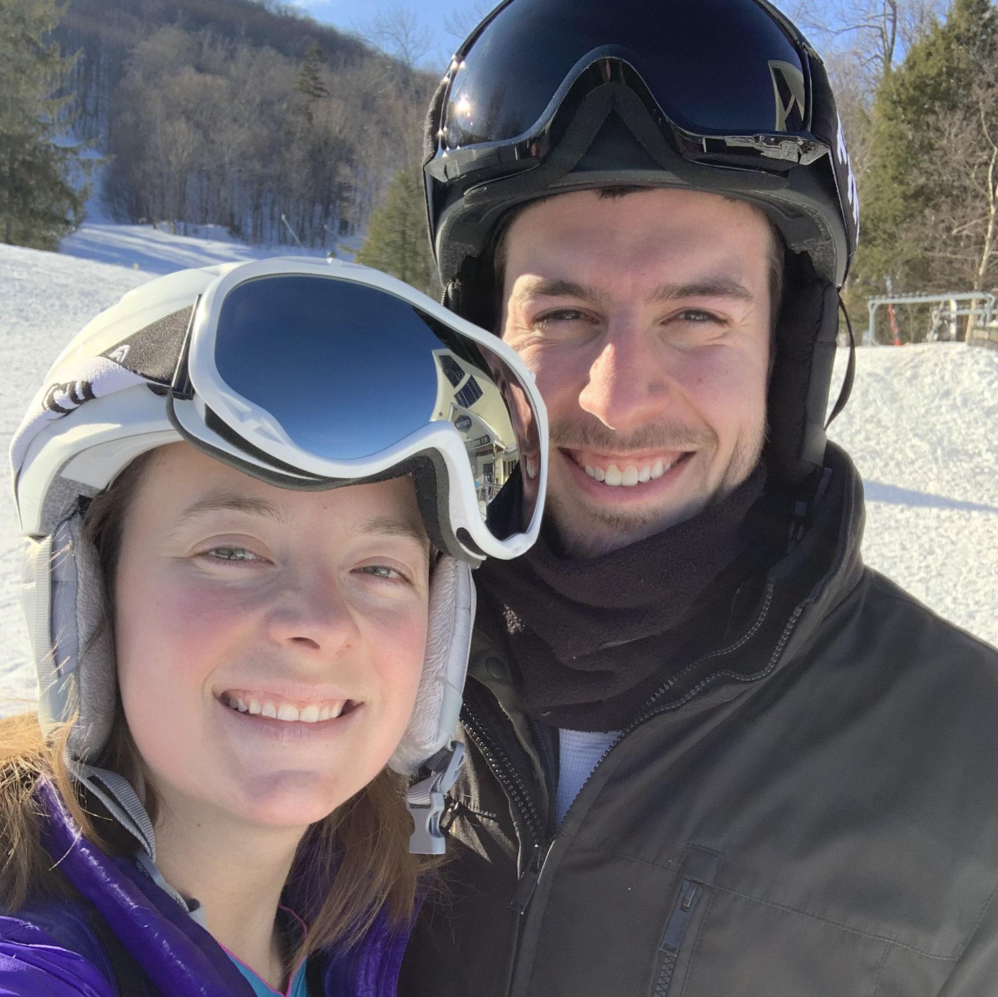 We also love to ski, but don't get out there as much as we'd like!