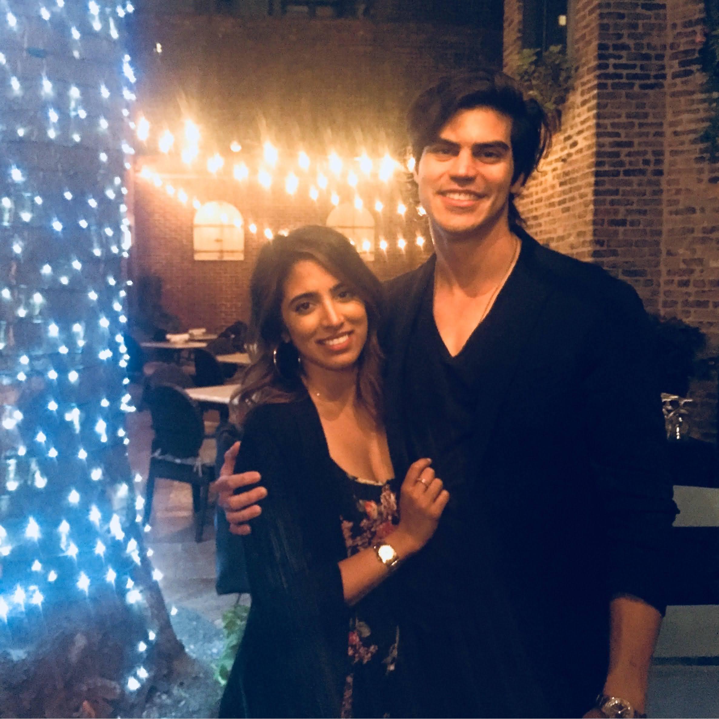 2017. Our first proper date night at Blue Door in Chicago