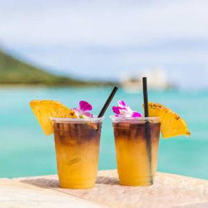 Cocktails on our Honeymoon