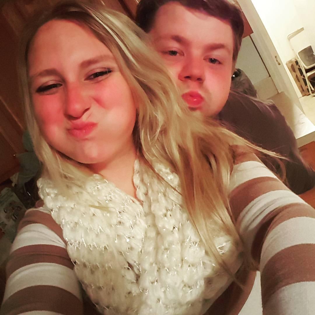 This is the picture that we took after he asked me to be his official girlfriend on November 30th, 2015