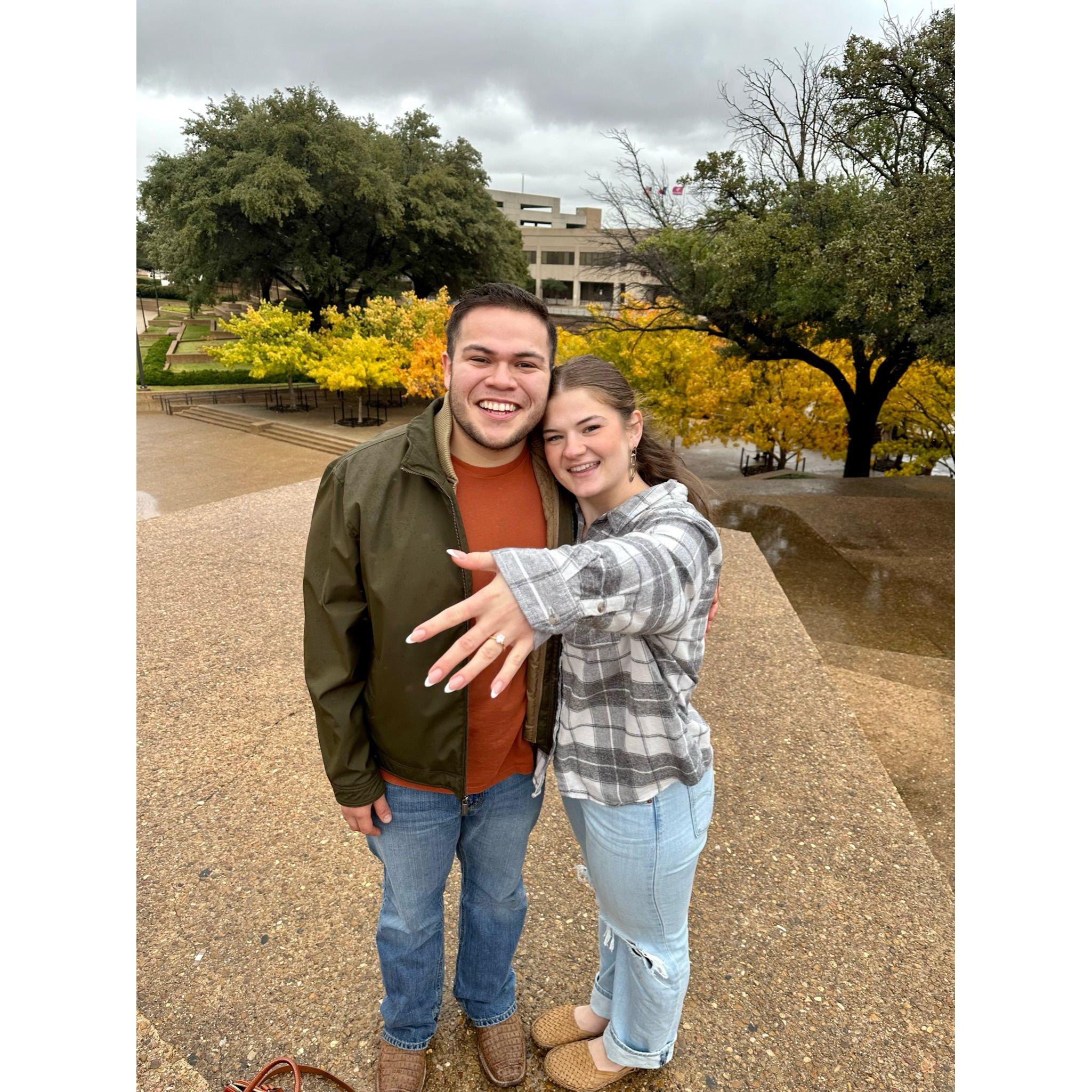 11/26/22 - The day Gillermo & Caitlyn got engaged!