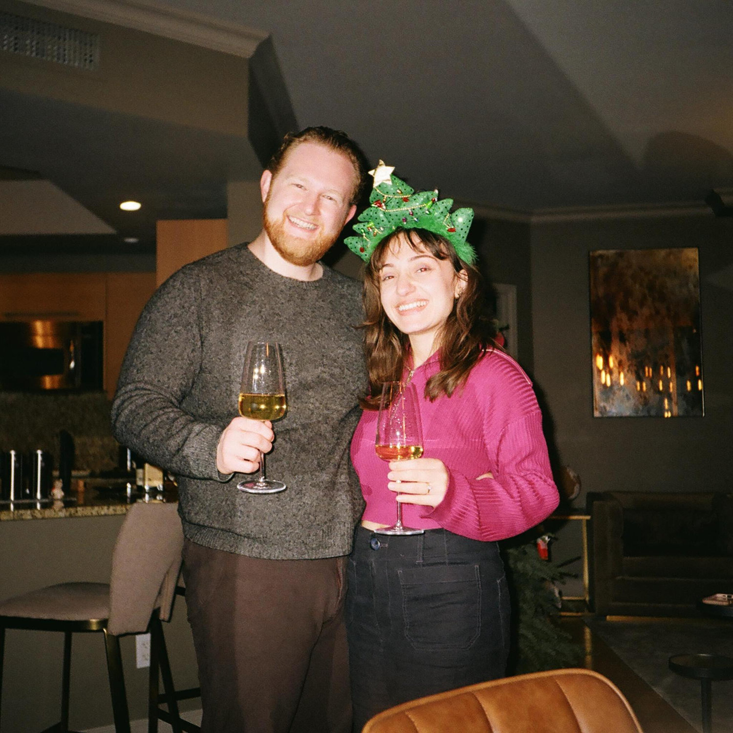 Celebrating Armenian Christmas (January 6) and drinking in honor of the 8+ hours of food we prepared. 
- January 2025