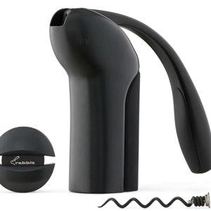 Rabbit Vertical Lever Corkscrew with Foil Cutter