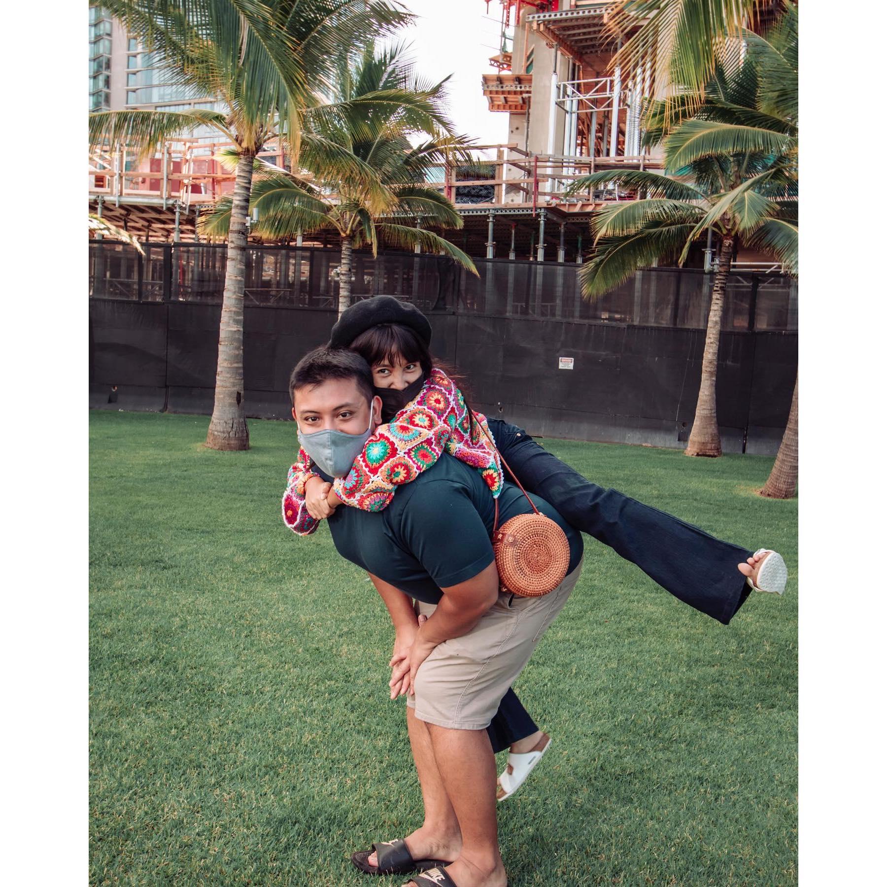 Another picture that explains the gist of our relationship🤪