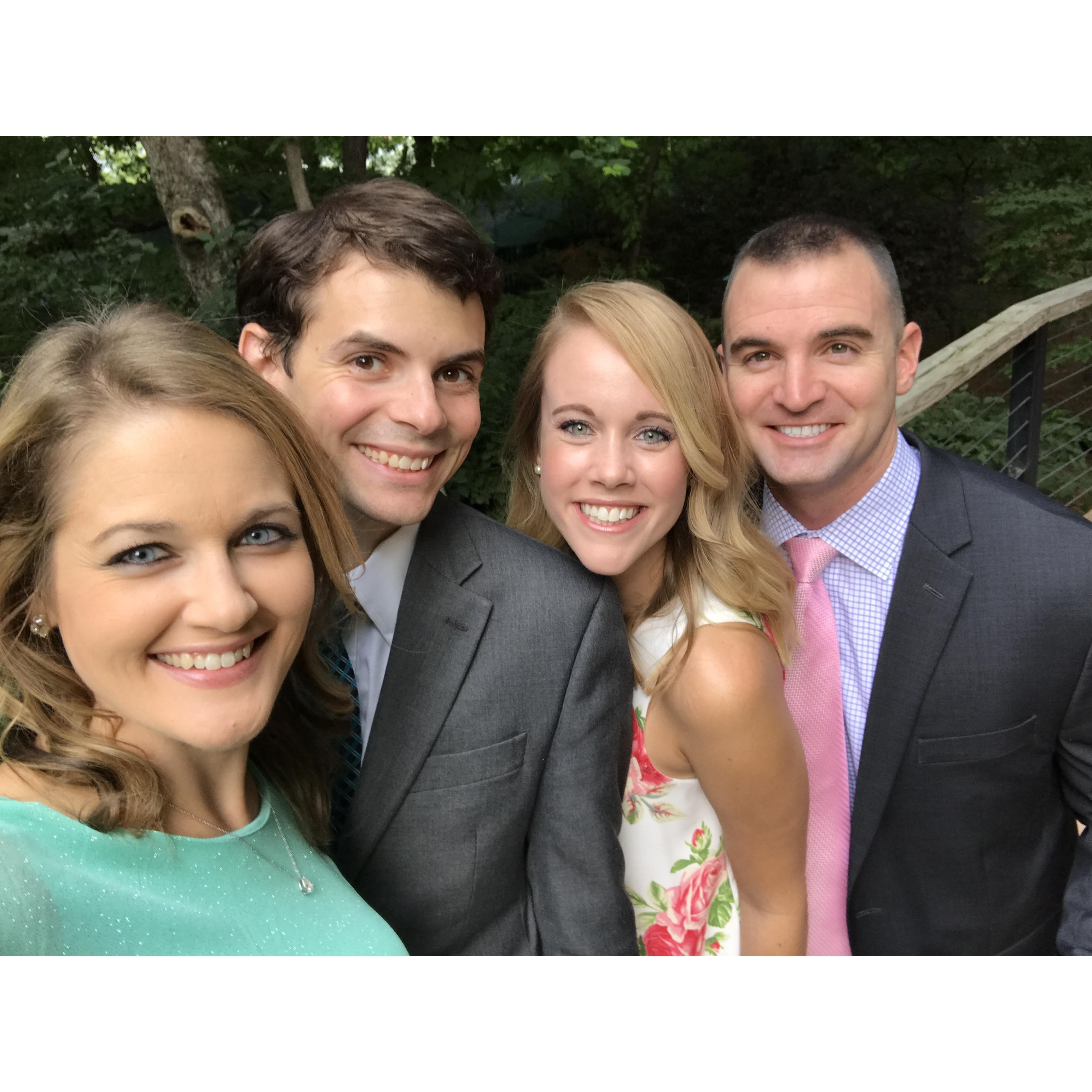 June 2018 - Wichita, Kansas - YPW Gala at Botanica with our dear friends Tyler and Alyssa