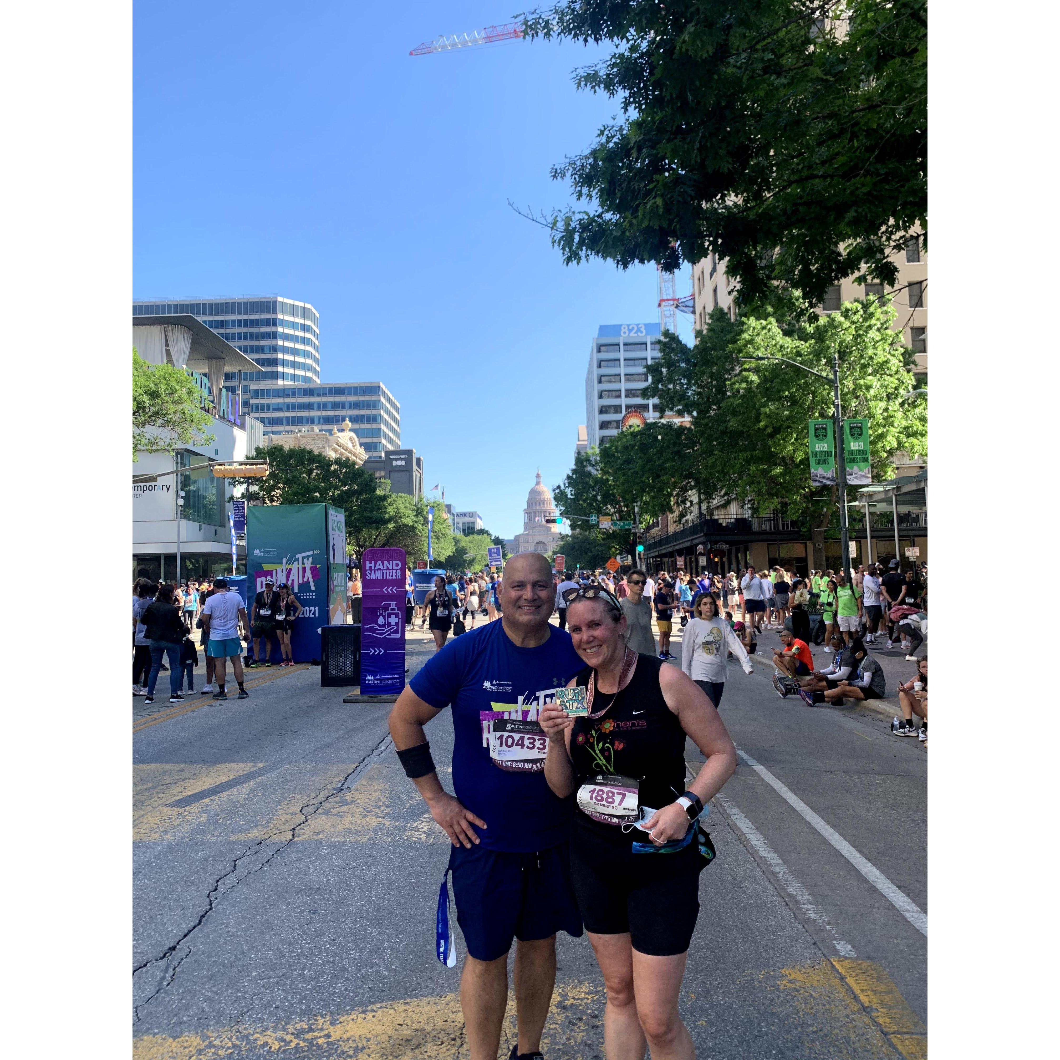 Austin, we couldn’t not have a race pic.