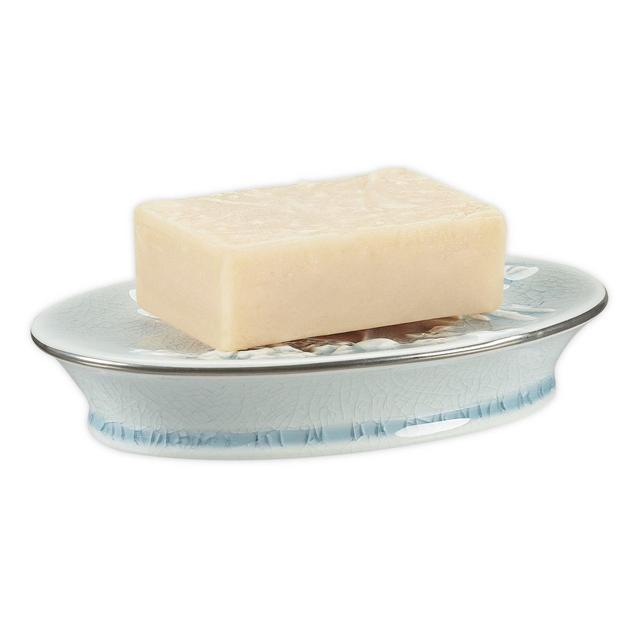 Wamsutta® Margate Soap Dish in Illusion Blue