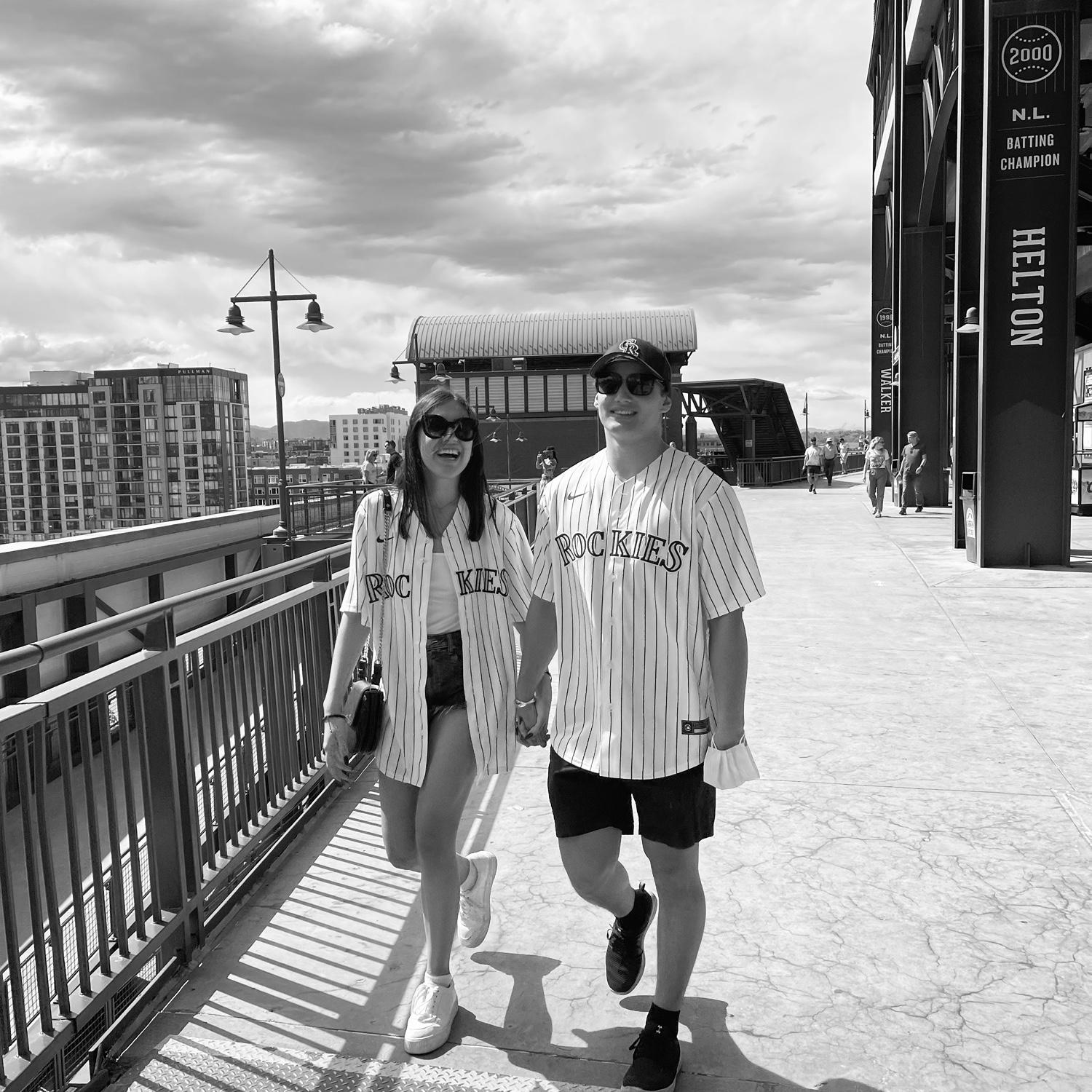 one of our first dates to a Rockies Game 🤍
