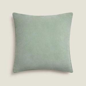 Funda de cojín color verde | Green cushion cover