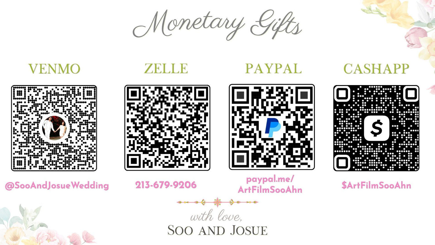 The Wedding Website of Soo Hyun Ahn and Josué Splinker Fernandez