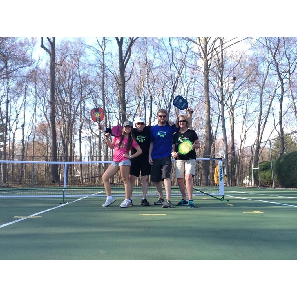 Pickle-balling with the family!
